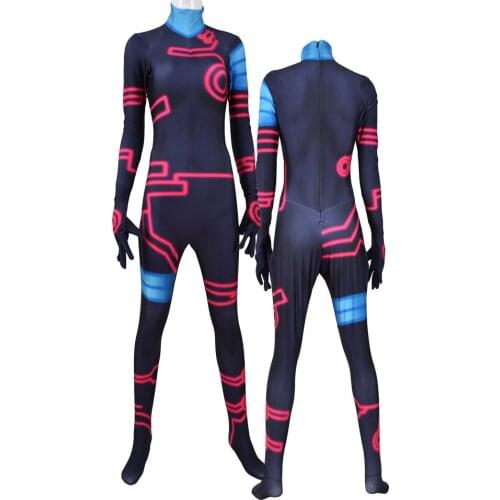 Adults Kids Antispiral Nia Cosplay Costume Female Girls Woman Nia Teppelin Superhero Zentai Suit Halloween Bodysuit