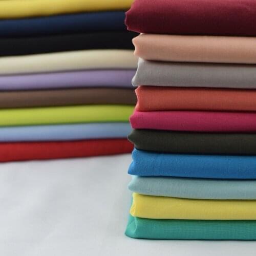 Cool Viscose Fabric Summer Cotton Solid Fabric Soft Comfortable Pajamas Baby Fabric