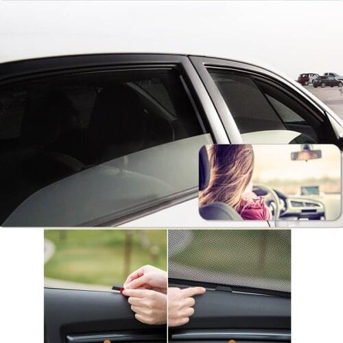 Magnetic Window Shade Sunshield Sun Visore Mesh For Nissan SYLPHY 2012 X- TRAIL 2014~2020 QASHQAI 2016~2020 SERENA 2017~2020