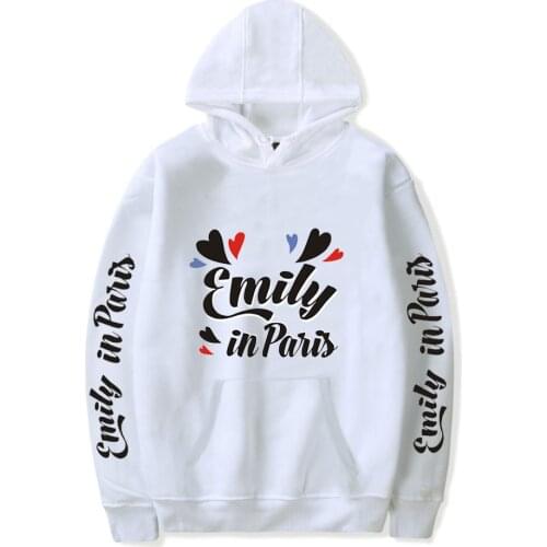 2020 New Arrival Emily in Paris Hooded Sweatshirt Men/Women Fashion Trend Style New Autumn Winter Casual Pullovers Clothes