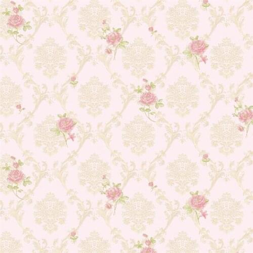 Beibehang papel de parede Non-woven wallpaper garden living room wallpaper 3d background wallpaper bedroom warm flower AB versio