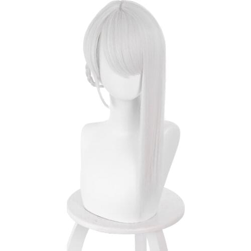 NieR Replicant Kaine Cosplay Wig 50cm Heat Resistant Synthetic Hair Carnival Halloween Party Props