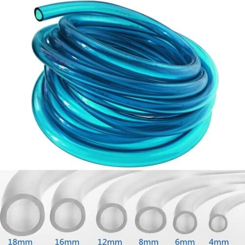 PVC Soft Tubing Garden Watering Hose Tube Water Plants Flowers Garden Hose Pipe Aquarium Hose for Water Pump Filter Accessories