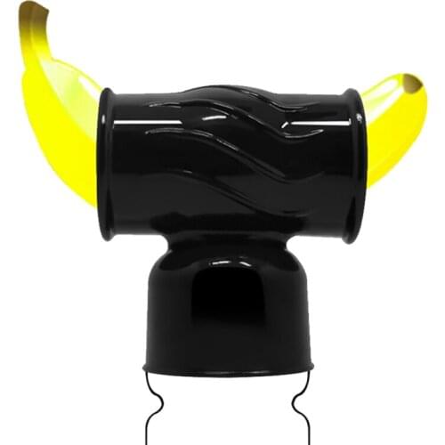 Transparent Big AV Wand Vibrator Headgear Sex Toys Magic Wand Head Accessories Body Massage Clitoris Stimulation Vibrators Caps