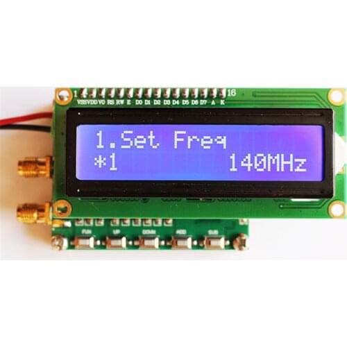 Taidacent 140MHz~4.4GHz Radio Frequency RF Pulse Lab Kits RF Sweep Generator RF Signal Generator Kit