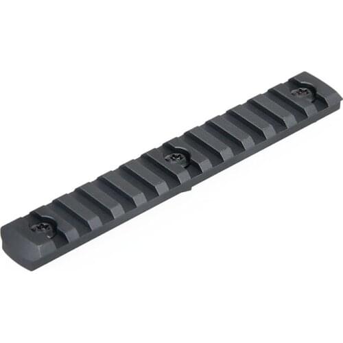 Tactical Black Color Rail M-LOK Rail 13 Slots Rail Panel 145mm for Hunting Shooting gs22-0181
