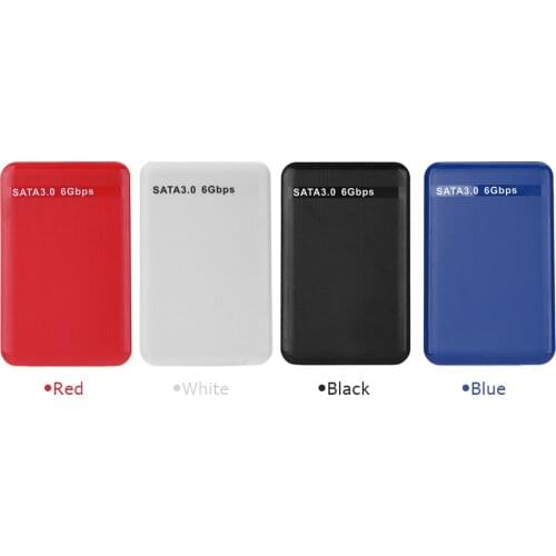 VKTECH 2.5 inch USB3.0 to SATA 3.0 HDD Hard Disk Drive External Enclosure Case Box Hard Case Tool Free 6 Gbps Support 3TB UASP