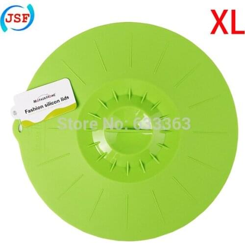 Green High Quality Big Size XL Silicone Pot Cover, JSF-AS1207-4