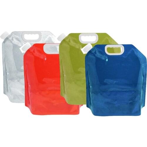 1pc 32.5*30.5cm Portable Big Capacity Folding Handle Water Storage Bag Travel Camping Container Running Hydration Vest Backpack