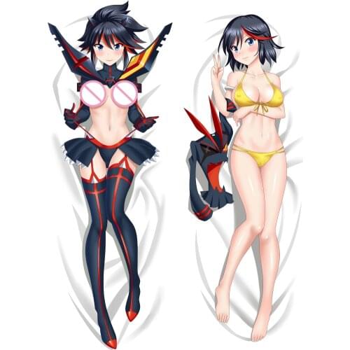 2018-August update Japanese Anime KILL la KILL sexy girl Matoi Ryuuko Dakimakura body pillow cover case hugging Body pillowcase