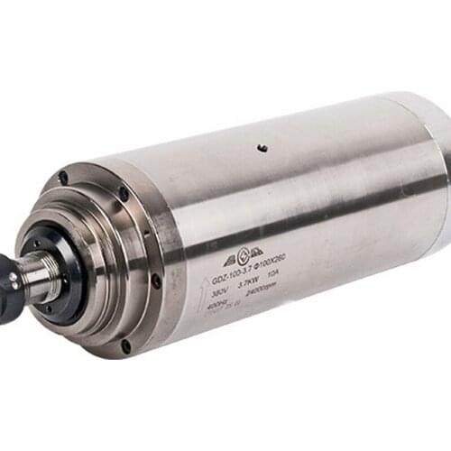 3.7KW ER20 24000rpm 100mm 220v Spindle Motor Water Cooled High Precision for CNC Engraving Machine Wood PVC New