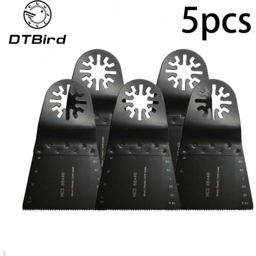 65mm 5pc Precision HCS Japan Oscillating MultiTool Saw Blade Fits For Wood,plastics,Soft Metal Fein, Dremel Etc High Quality