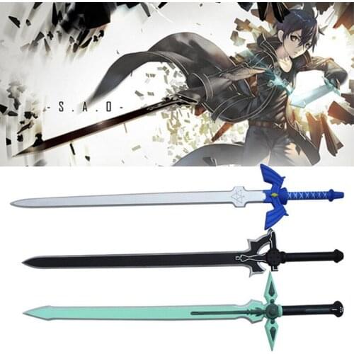 7th 80cm 1:1 Cosplay SAO Sword SkySword Sword Art Online Weapon Elucidator/Dark Repulser PU Foam Kids Toy