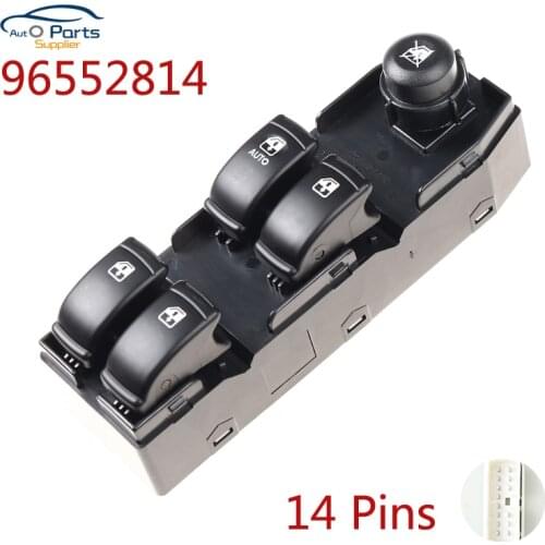 96552814 93731921 96418302 New Front Left Window Lifter Switch Button for Chevrolet Optra Lacetti 2004-2007 High Quality