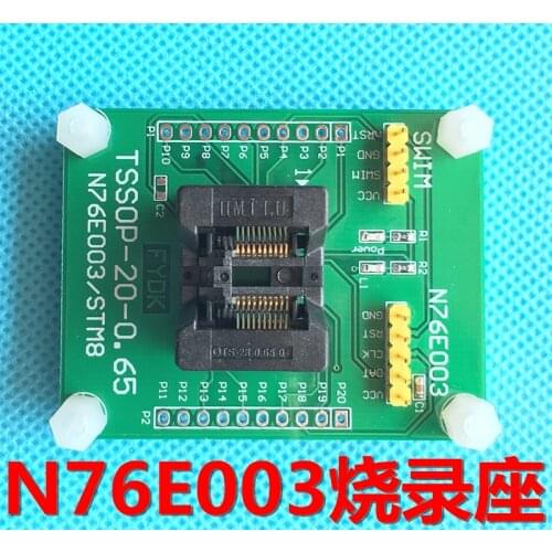 N76E003 TSSOP20 Burner, N76E003AT20 Burner/nu-link Burner/programming Base