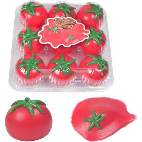 Creative Gifts Antistress Toys Vent Ball Decompression Tricky Mouse Popular Vent Fruit Can't Rotten Tomatoes