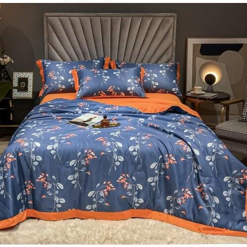 Four-piece Summer Quilt Summer Tencel Summer Quilt Air-conditioning Quilt