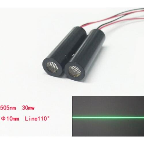 505nm 30mW Line Laser Module Radium Type Laser Lamp Marking Device Laser Light DIY