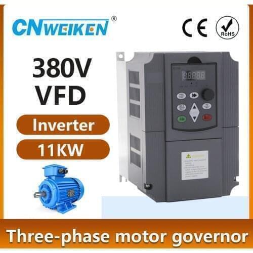 NEW item 1.5/ 2.2/4/5.5/7.5/11kw 380V 3 phase out Variable Frequency Drive VFD Inverter for CNC router Spindle motor