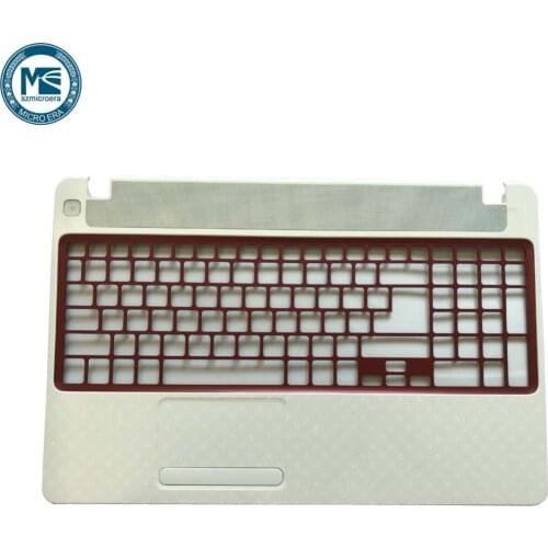 Original new for Gateway NV52L NV56R NE56R top cover palmrest upper case keyboard cover white color US version