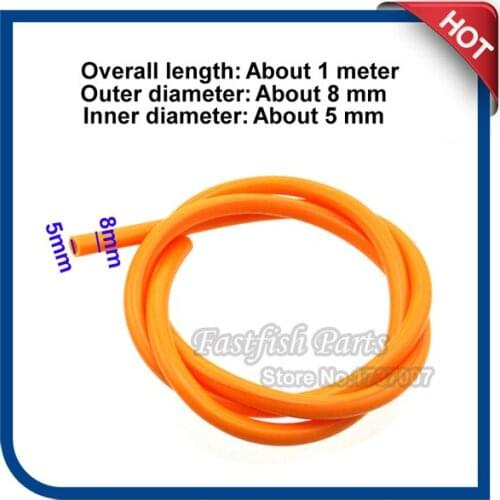 5mm Fuel Line Hose Tube 1 Meter For 50cc 110cc 125cc150cc 200cc 250cc ATV Quad Motorcycle Motocross