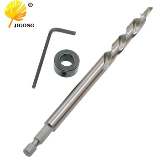 6.35mm 1/4 "Hex Shank Woodworking Drill Bit High Speed Steel Drill Bit