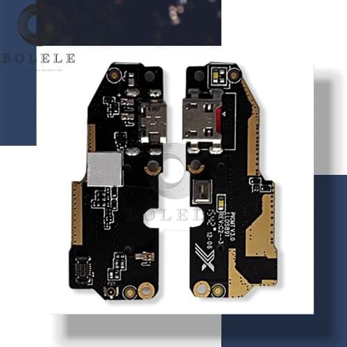 USB Charger Plug Board For BQ Aquaris X5 USB Charge Port Dock Connector Charging Microphone Flex Cable Replacement Parts