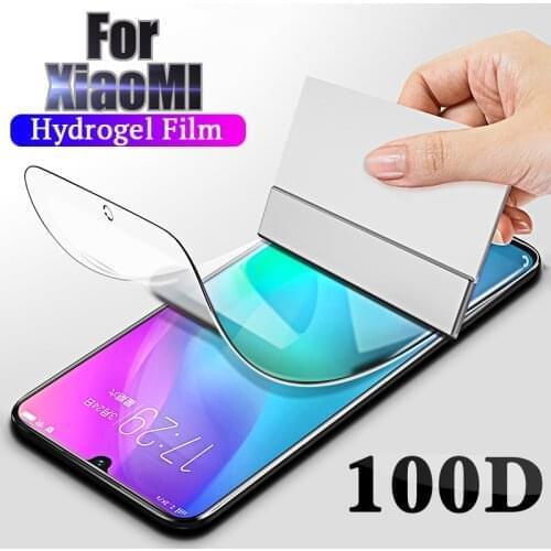 Screen Protector on Xiaomi Mi A3 Lite A2 A1 Hydrogel Film for Xiaomi Mi 9 Pro 8 Lite Mi9 SE Phone Film 9H