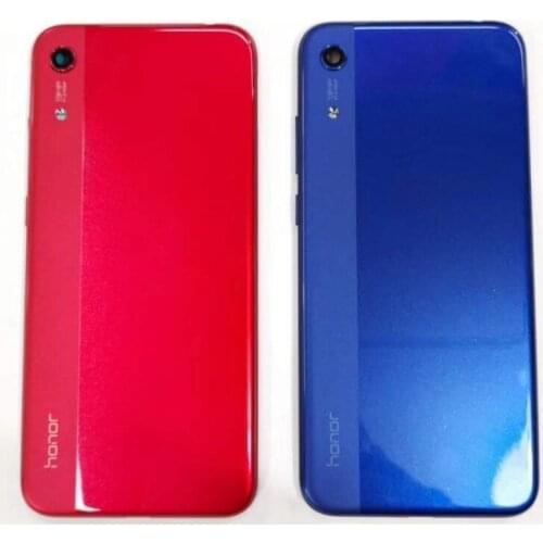 100% Original Back Housing For HUAWEI Honor 8A Back Cover Battery Case with logo with hole Camera Lens Replacement