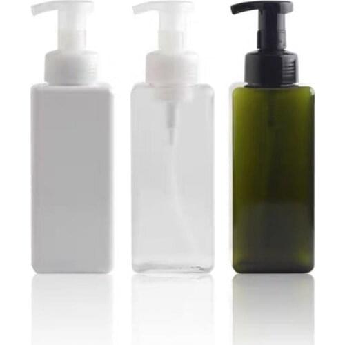 50% Hot Sale 1/2Pcs 650ml Empty Foaming Pump Bottles Liquid Soap Facial Cleanser Dispenser