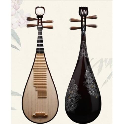 99AA-XY professional lute chinese traditional lute pipa 4 strings Chinese lute solidwood pi pa free shipping hardwood pipa lute