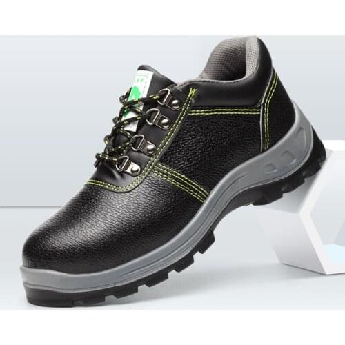 Safety Shoes Anti-smashing Anti-Puncture Wear Resistant Anti-static Comfortable Security Work Shoes Men