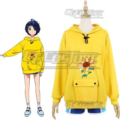 WONDER EGG PRIORITY-Ohto Ai Cosplay Costume Anime Pastel*Palettes Dresses Christmas Halloween Freeshipping CG1120ZT