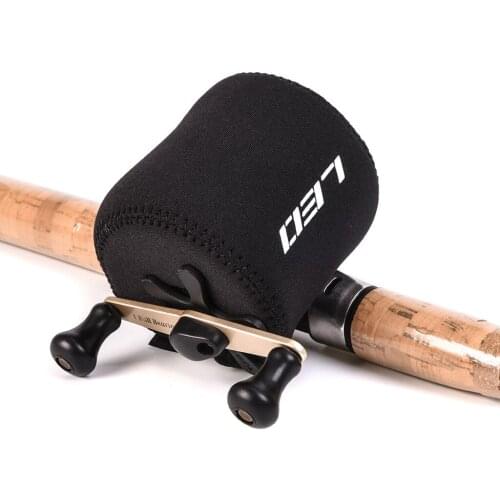 Elastic Fishing Reel Bag Protective Pouch Case for Trolling Drum Reel