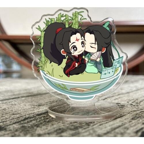 Anime Tian Guan Ci Fu Scum Villain Self Saving System Acrylic Stand Model Stand Figure Double Sided Desk Decor Xmas Gifts New