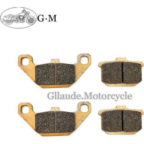 Front / Rear Brake Pads For Kawasaki VN1500 VN1500 A1-A13 Vulcan 88 1987-1999 VN1500 B1-B4 Vulcan 88SE 1987-1990 VN1500C 96-97