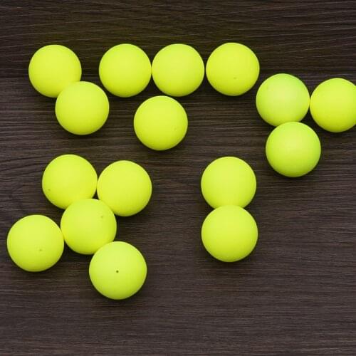 100PCS Saltwater Freshwater Fishing Fake Bait Foam Floats Ball Beads Beans Pompano Float Bottom Rig Rigging Material