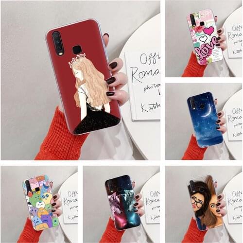 Anti-dust New Arrival Phone Case For VIVO Y17/Y3/Y15/Y12/V1901A Brand New For Woman Silicone For Girls Soft