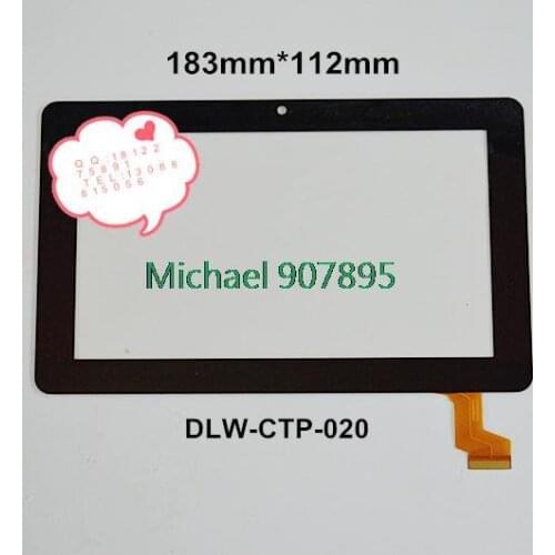 New 7inch tablet capacitive touch screen handwriting screen outside screen number is DLW-CTP-020 noting size and color