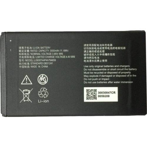 Original 3000mah battery for AT&T Velocity 2 ZTE MF288 MF985 AT&T Li3930T44P4h794659 ZTE Li3930T44P4h794659