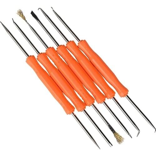 Soldering Solder Iron Hot Air Gun Welding Assist Disassemble Tool For BGA Electronic components Repair PCB Cleaning Kit Set