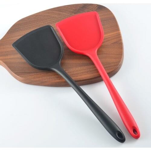 Food Grade Silicone cooking Spoon Tools Heat-Resistant Non-Scratch Spatula Cooking Baking Utensil