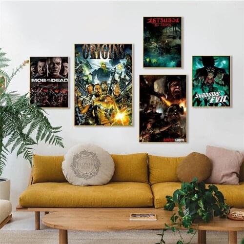 Posters and Prints Classic Hot Game Poster Wall Art Picture Canvas Painting Decoration Modern