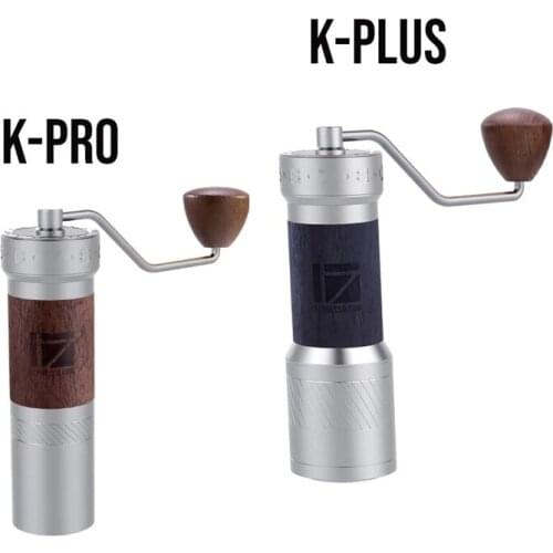 K pro/K Plus super portable coffee grinder coffee mill grinding manual coffee bearing stainless steel heptagonal conical burr