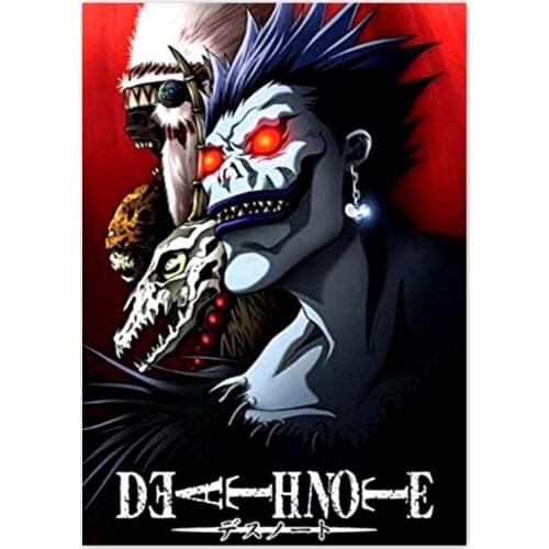 DEATH NOTE Anime Posters And Prints Japanese Animation Classic Canvas Painting Living Room Bar Home Decoration Wall Art Pictures