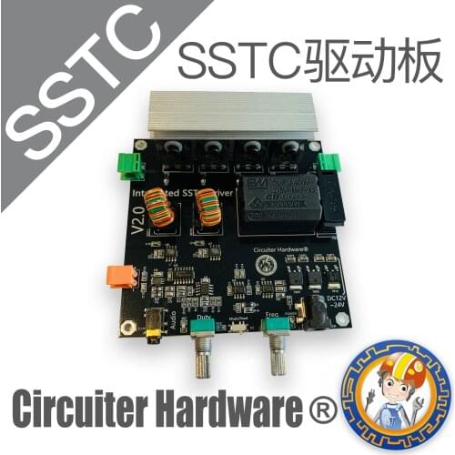 SSTC integrated drive board integrated Tesla coil drive board integrated SSTC drive board
