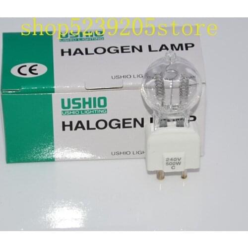USHIO #1000914 JCD 240V500WC photography bulb LOWEL shooting side light GY9.5 bulb lamp tube