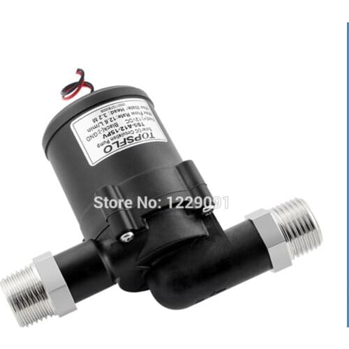 DC mini Solar water pump 12v water heater booster pump brushless motor