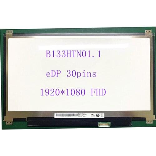 13.3" Laptop LCD screen B133HTN01.1 1920*1080 eDP 30 pins display matrix panel replacement for lenovo u330 u330p