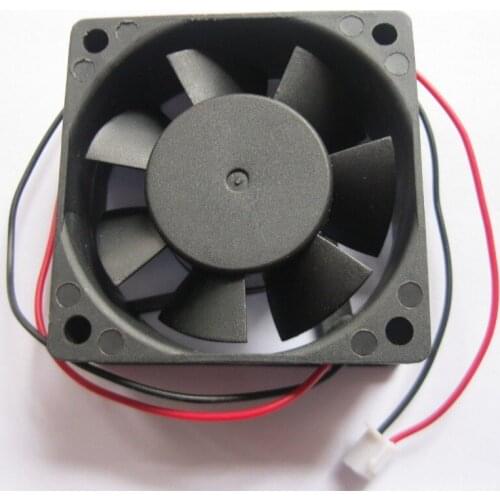 10 pcs Brushless DC Cooling Fan 7 Blade 12V 6025mm